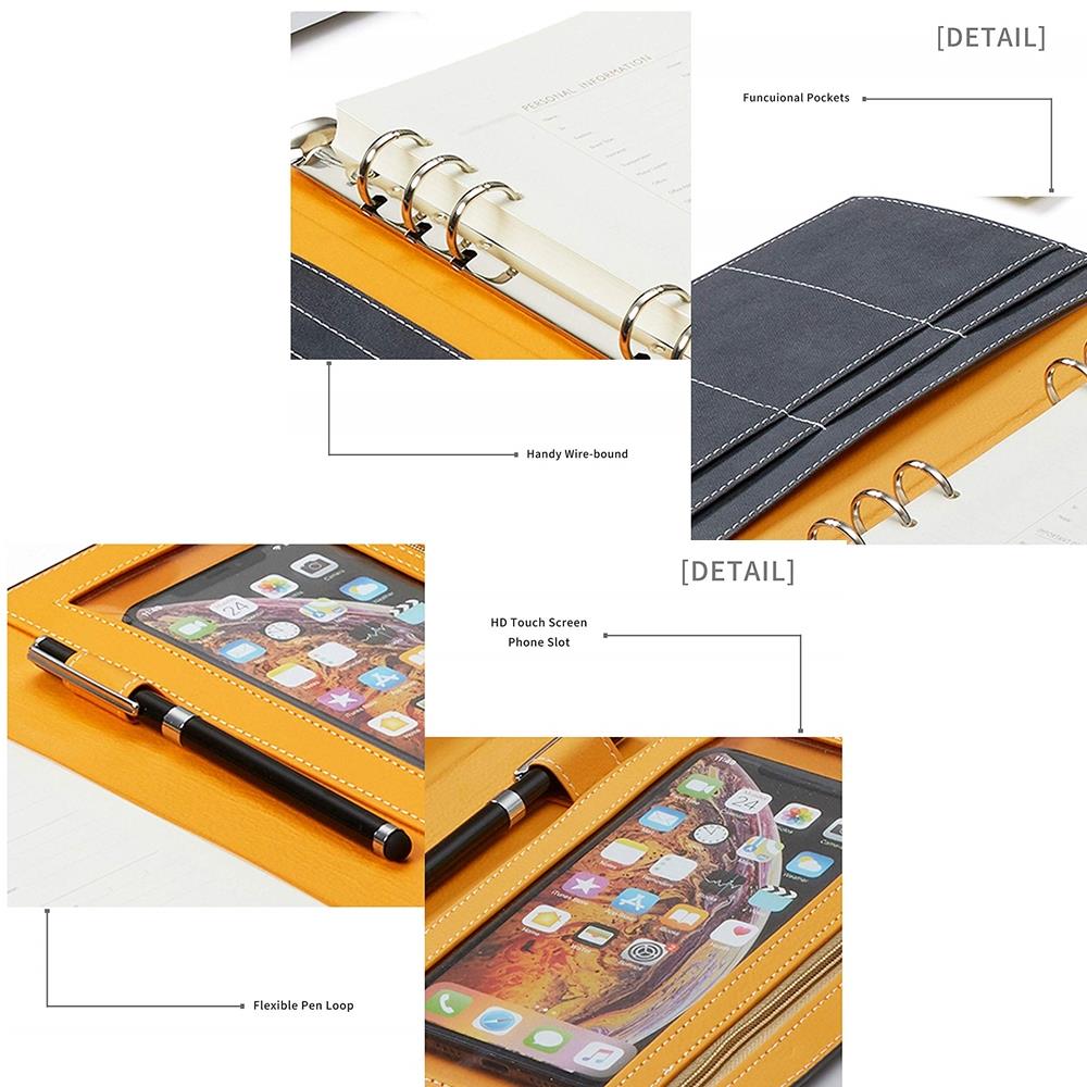 Leather Notebook Cover Personalized-6