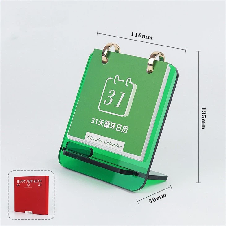 acrylic calendar custom