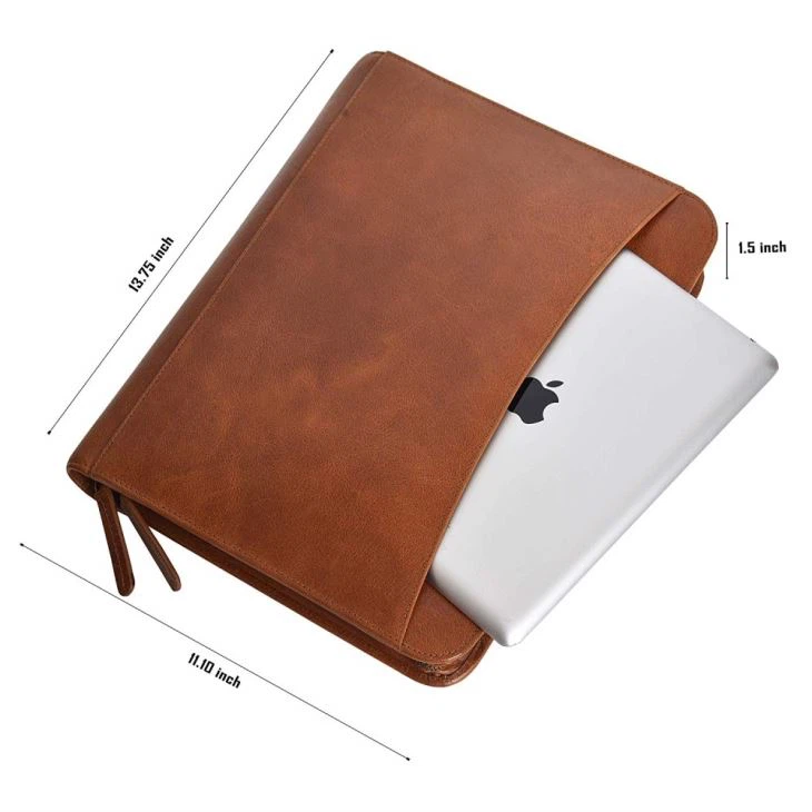 Faux Leather Folder Personalized