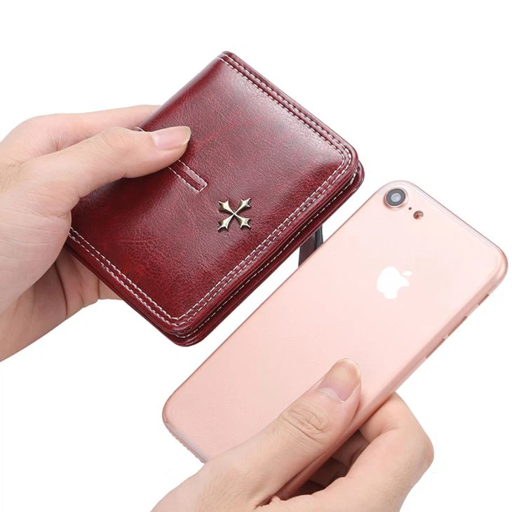 	 handmade leather wallet