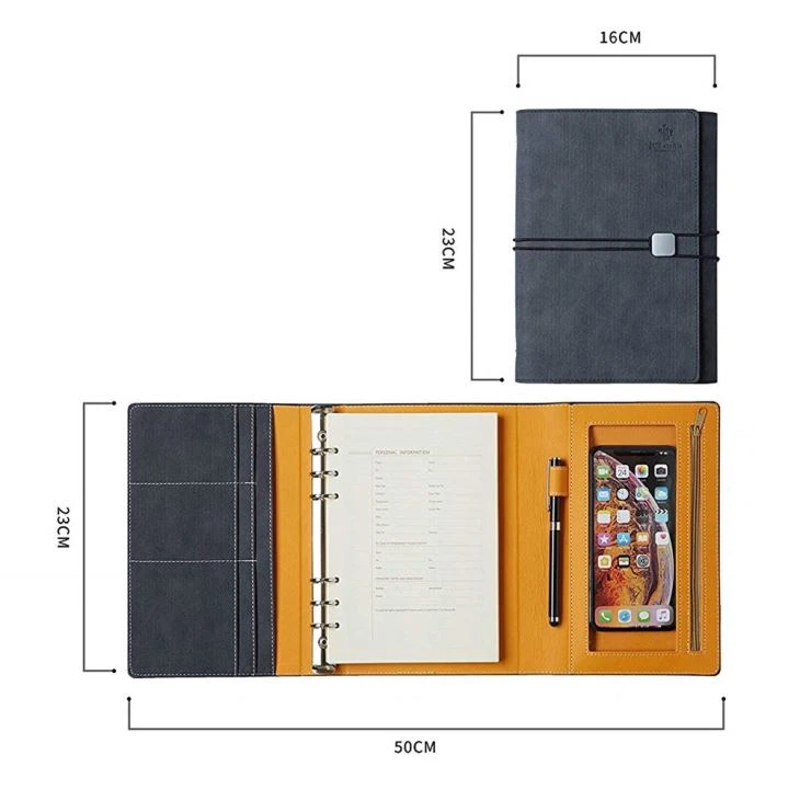Leather Notebook Cover Personalized
