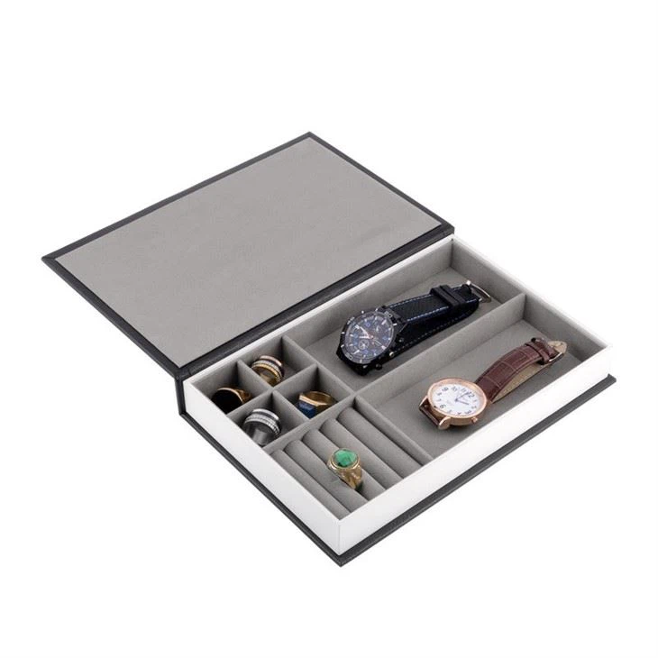 Qriginal Leatherette Ring Organizer Box