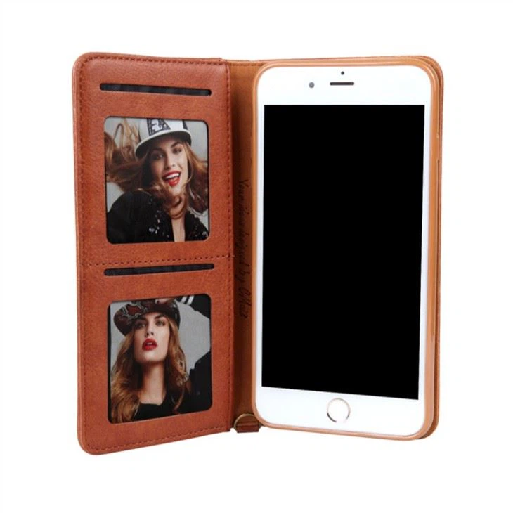 Leather Flip Wallet Phone Case