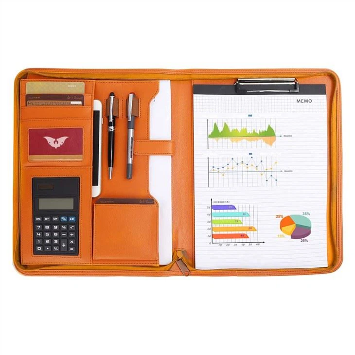PU A4 File Folder Padfolio PU A4 File Folder Padfolio